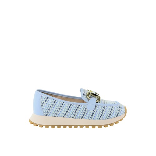 Sneakersy slip on niebieskie GOE TT2N4080