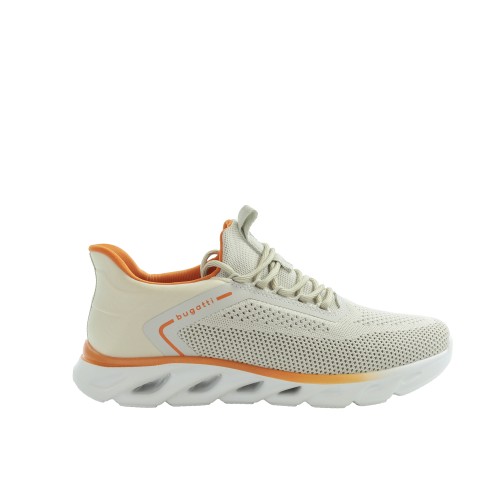 Męskie beżowe sneakersy Bugatti 341AVK626900-5200