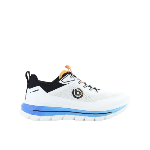 Męskie biało-niebieskie sneakersy Bugatti 341AWS016959-2010 