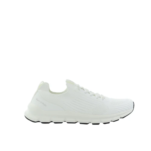 Męskie białe   sneakersy MARC O'POLO 60326923502605-100