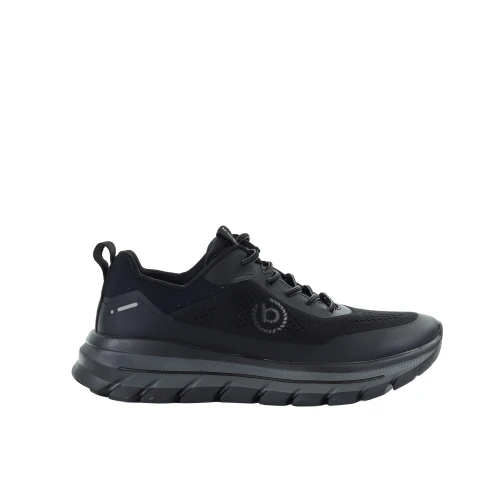 Męskie czarne sneakersy Bugatti 341AWS016900-1000 