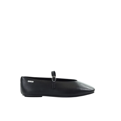 Damskie skórzane czarne baleriny BIG STAR TT274450