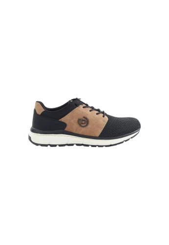 Męskie sneakersy czarne Bugatti 332AOS616950-1063