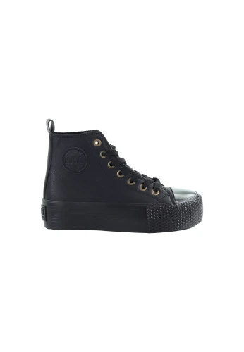 Damskie czarne trampki BIG STAR UU274135