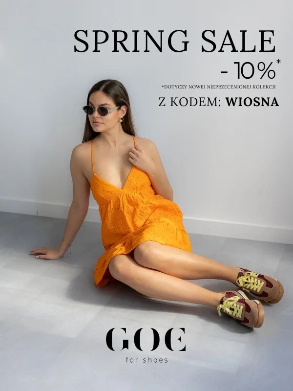 wiosna -10 Sklep internetowy z obuwiem GOE