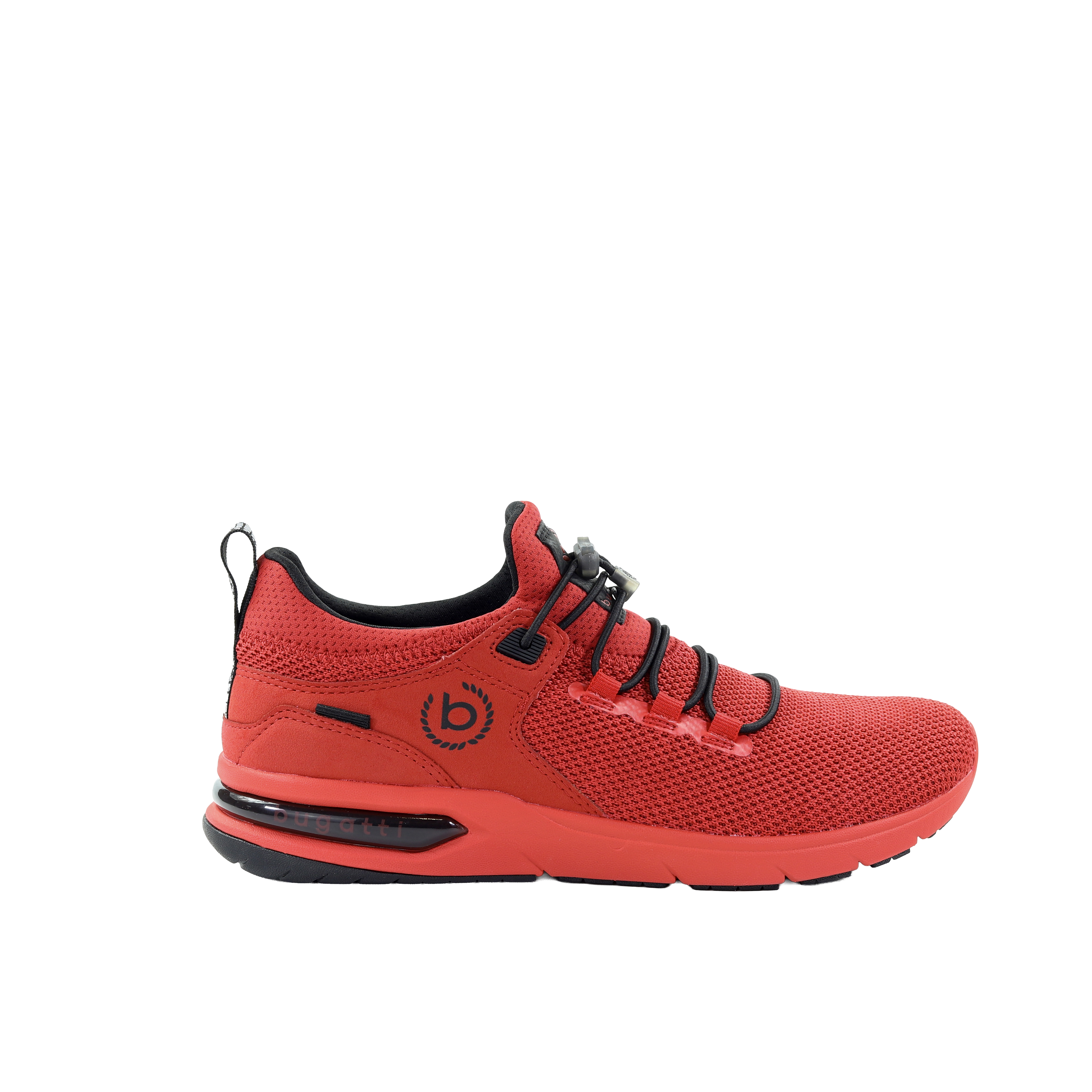 Męskie czerwone sneakersy Bugatti 342658606969-3030