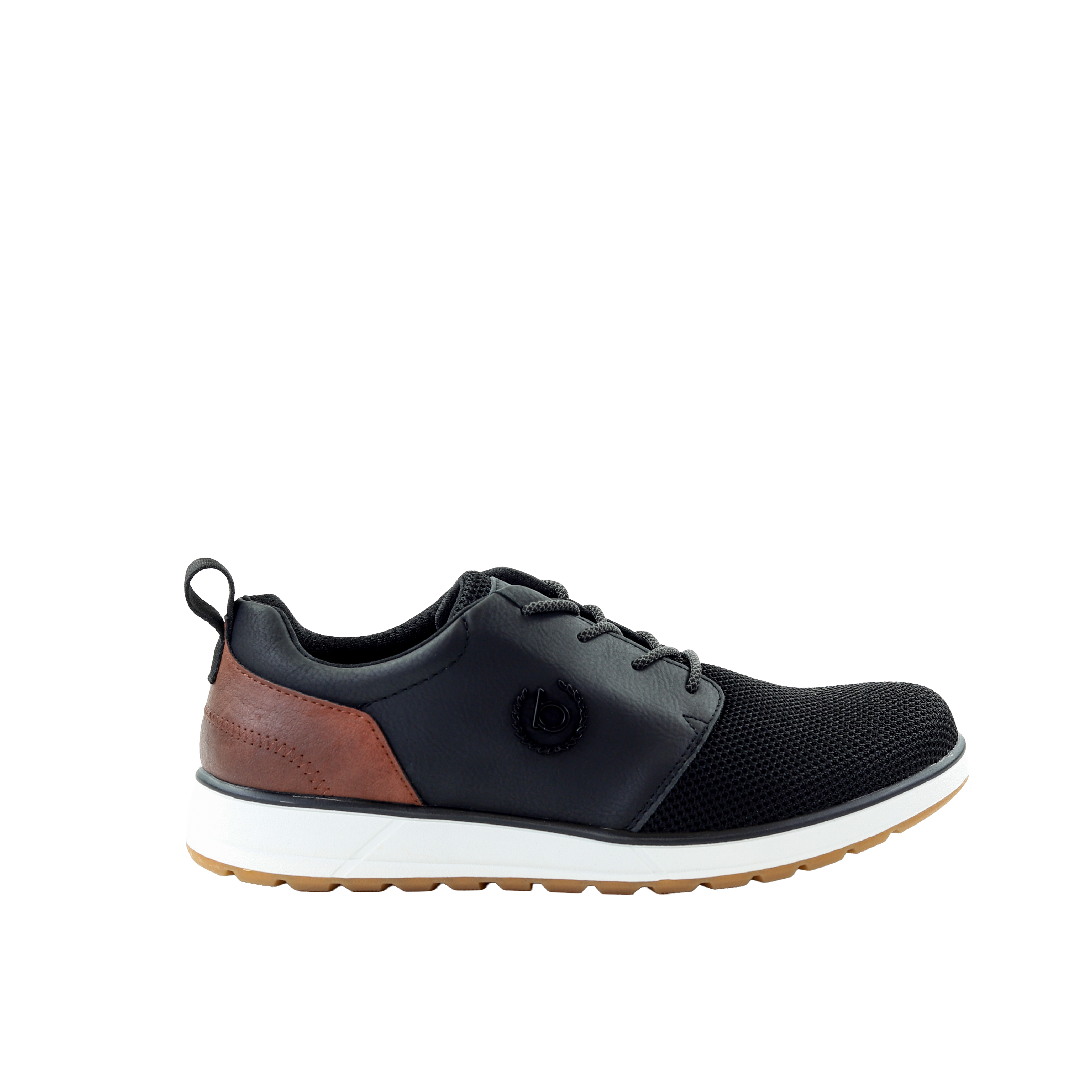 Męskie czarne sneakersy Bugatti 331AFB016900-100