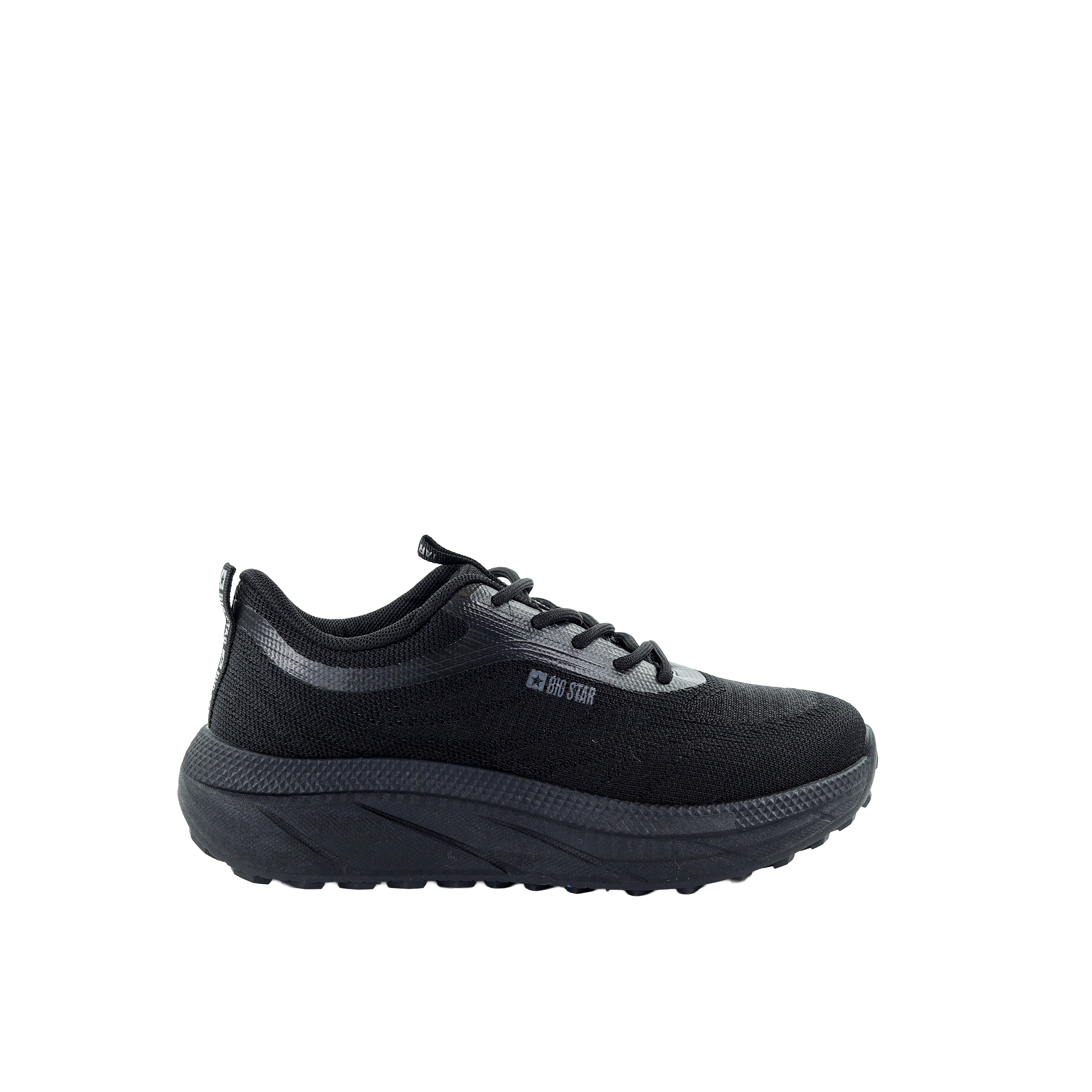 Damskie czarne sneakersy BIG STAR TT274344