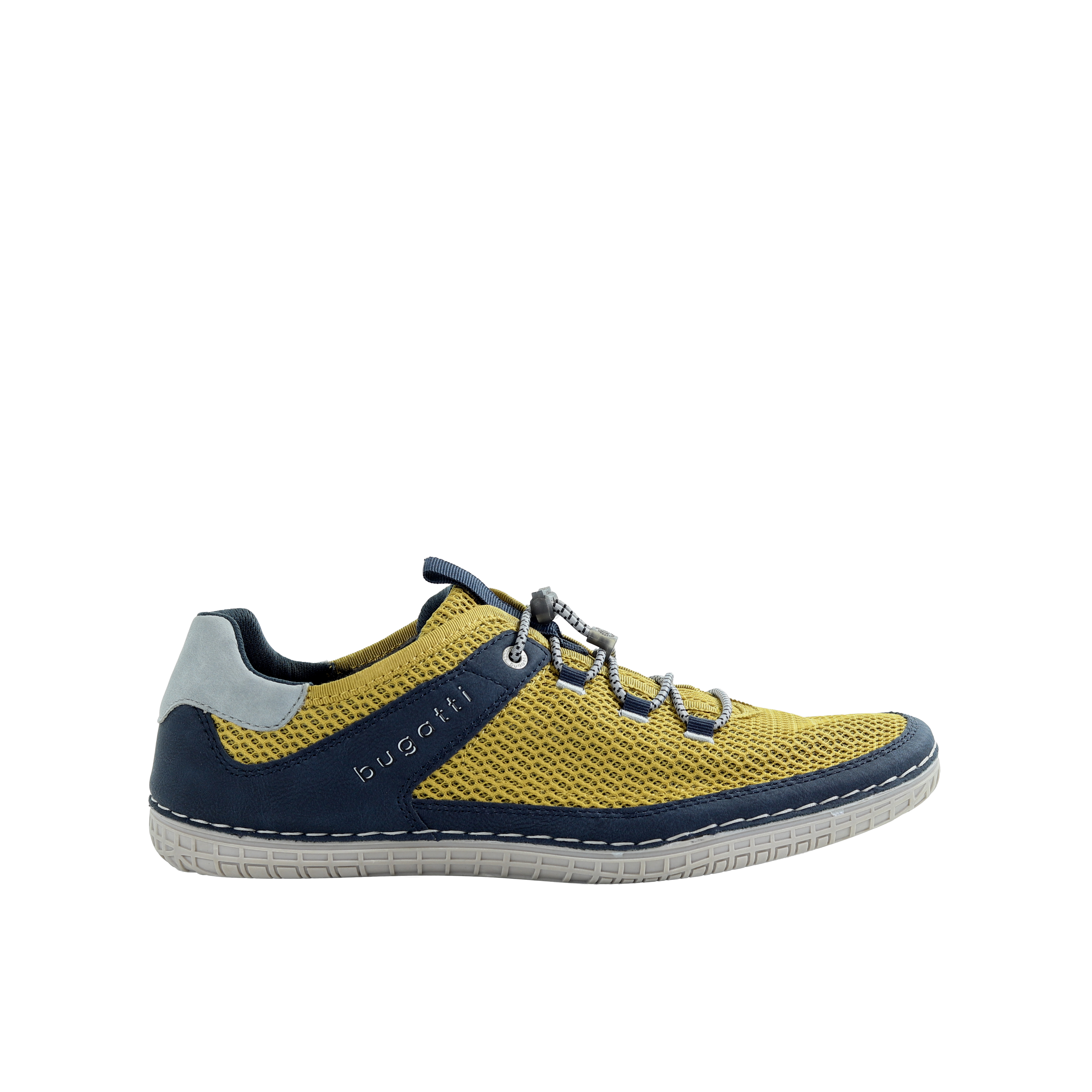 Męskie żółte sneakersy Bugatti 325AFF125069-5041