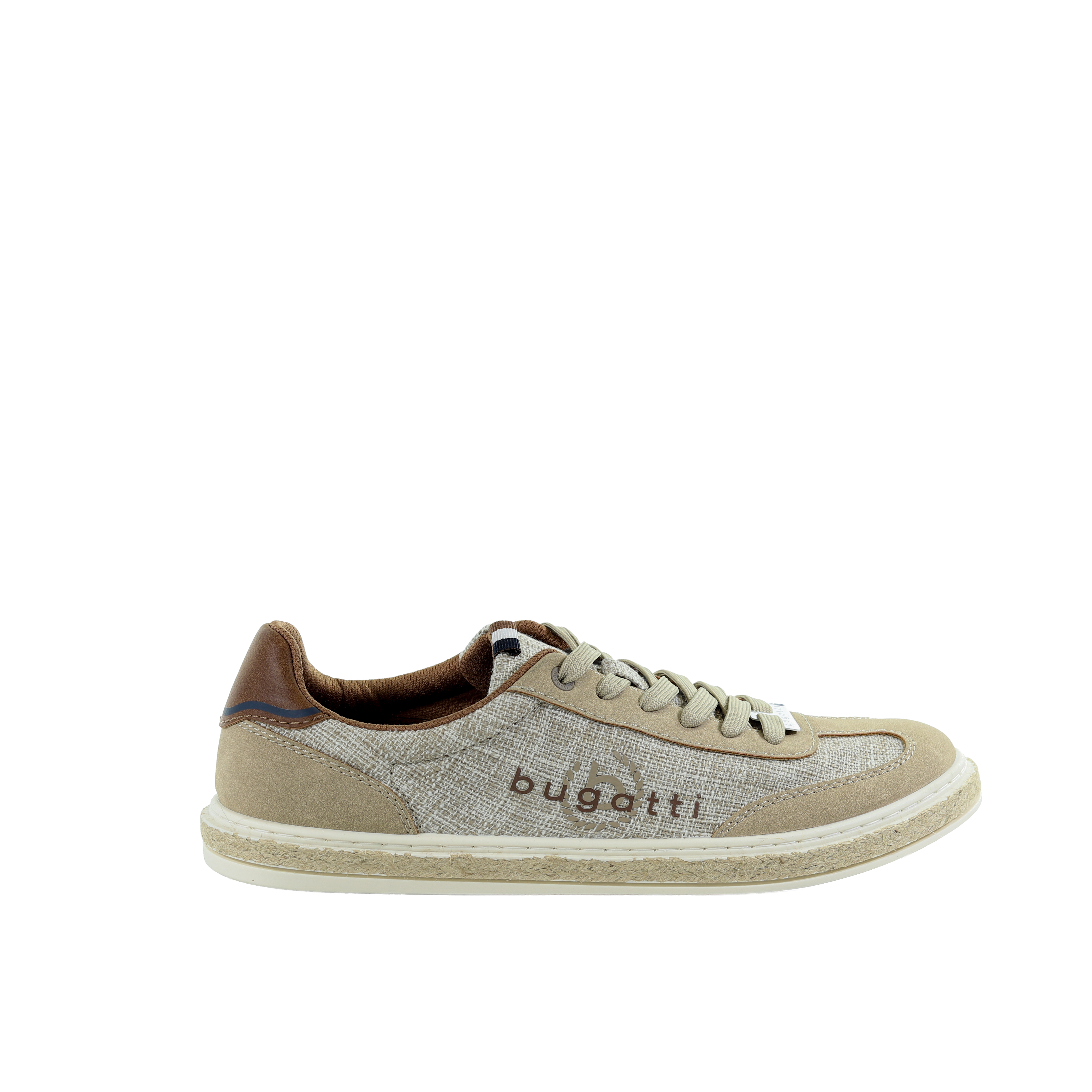Męskie beżowe sneakersy Bugatti 321ASP015500-5200-