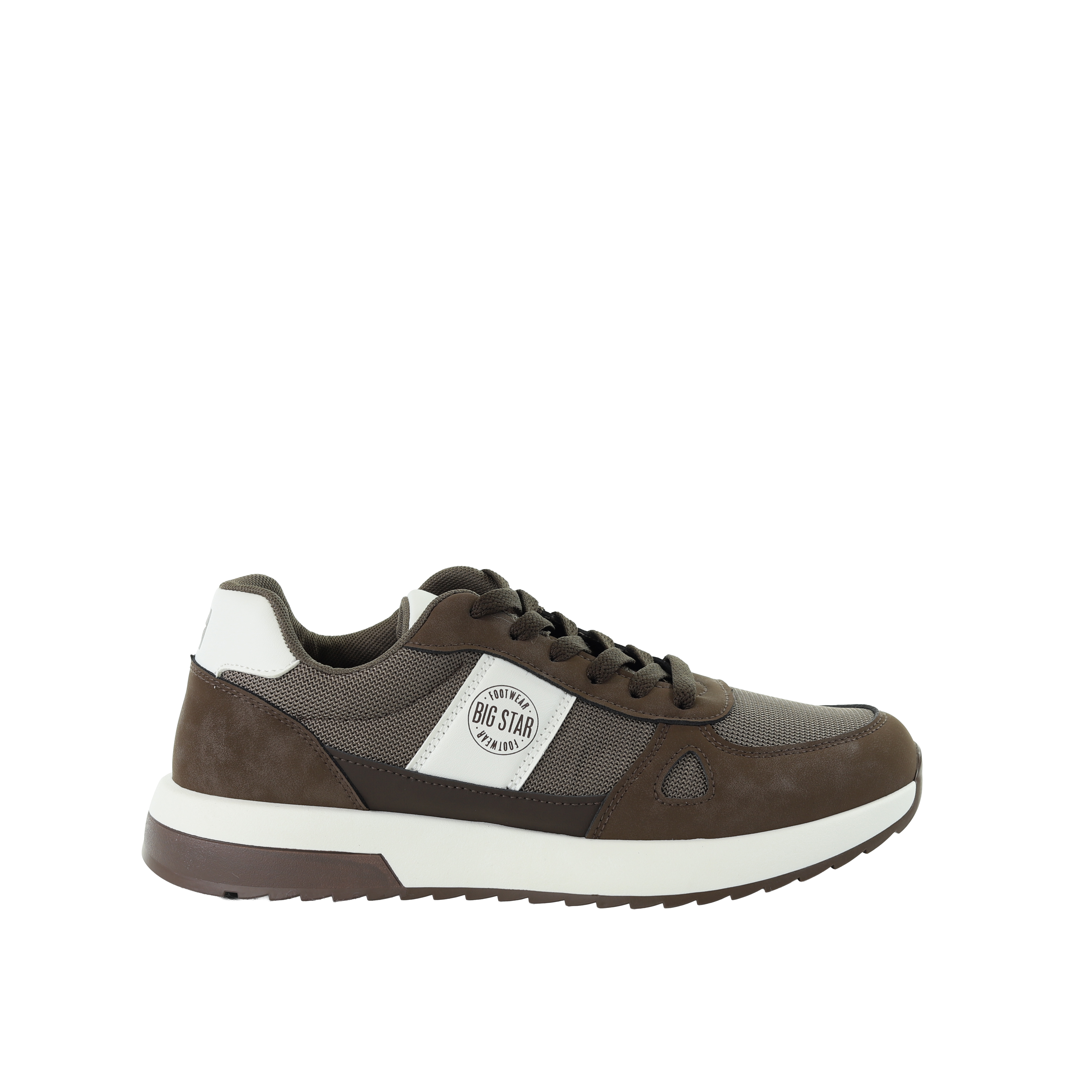 Męskie brązowe sneakersy BIG STAR TT174353