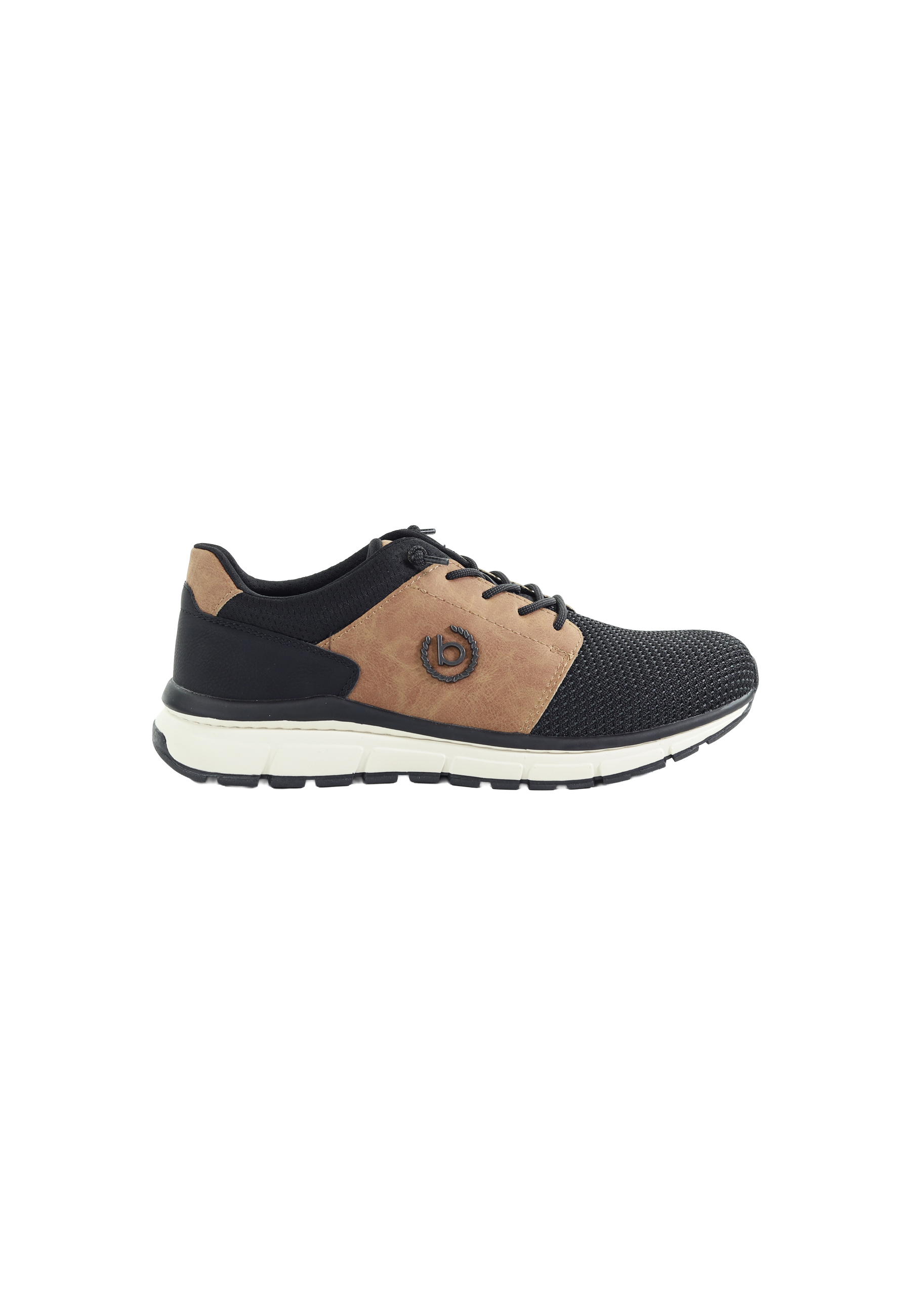 Męskie sneakersy czarne Bugatti 332AOS616950-1063